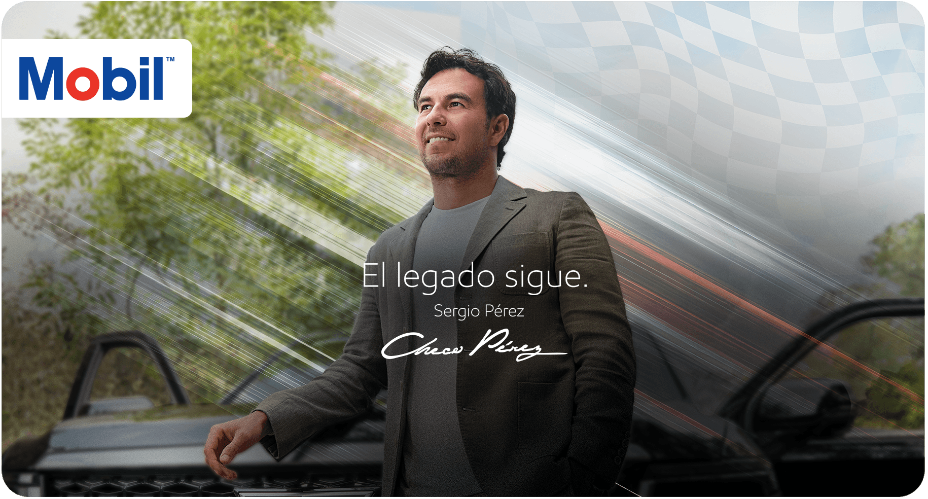 Mobil — El legado sigue. Sergio “Checo” Pérez